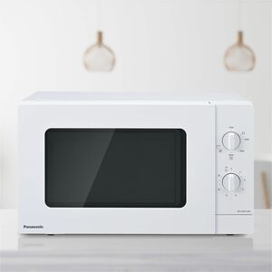 Panasonic NN-GM21 Microwave Oven - White - 20 L Capacity - Microwave, Grilling, Crisping - 5 Power Levels - 800 W Microwav