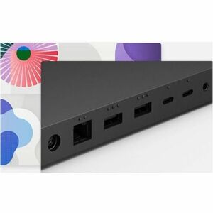 Microsoft Surface Dock - for Desktop PC, Monitor, Notebook - Charging Capability - 165 W - Thunderbolt 4 - 2 Displays Supp