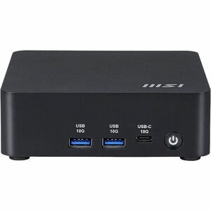 CUBI NUC AI Black Barebone Core Ultra 5 125H - Up to DDR5 - dTPM - 2M.2 - 2HDMI - 2TBT - 2LAN - Wifi6E - Card Reader - Swi