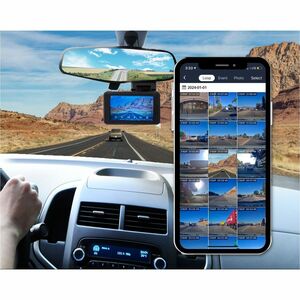 GekoGear Orbit D220 Front/Rear Vehicle Camera - GekoGear Orbit D220 2K Quad HD AI Front and Rear Dash Cam