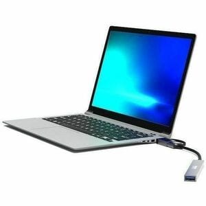 Port USB Hub - USB Type C, USB Type A - 60 MB/s, 640 MB/s - Mouse, Keyboard, Hard Drive, Flash Drive, Notebook, Desktop - 