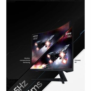 MONITOR SAMSUNG 27 GAMER CURVO ODYSSEY G5 QHD 1MS HDMI DP AJ AL