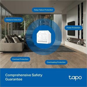 TP-Link TAPO S112. Tipo di prodotto: Attuatore di commutazione, Quantità di canali: 7 canali, Frequenza: 2400 MHz. Tipolog