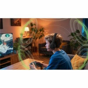 Belkin Inspire Wired Over-the-head, On-ear Stereo Gaming Headset - Binaural - Circumaural - Mini-phone (3.5mm), USB Type C