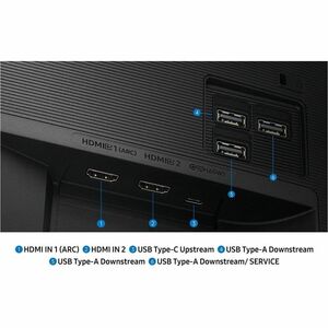 Monitor LCD intelligente Samsung S32FM700UU 812,8 mm (32") Class 4K UHD - 16:9 - Nero - 81,3 cm (32") Viewable - Vertical 