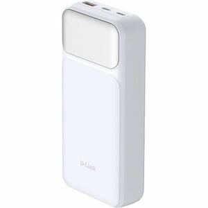 D-Link DPP-201 Power Bank - For Notebook, Smartphone, iPhone, iPad mini - 2 x Type-C 65W - 20000 mAh - USB Type-C Connecto