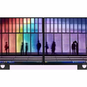 Lenovo ThinkVision T24D-40 24 Zoll Klasse Full HD LED-Monitor - 16:9 Format - Schwarz - 60,5 cm (23,8 Zoll) Viewable - IPS
