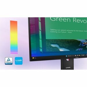 Lenovo ThinkVision T27-40 27 Zoll Klasse Full HD LED-Monitor - 16:9 Format - Schwarz - 68,6 cm (27 Zoll) Viewable - IPS-Te