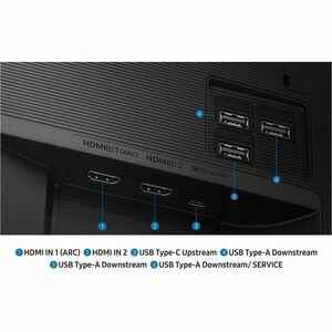 Samsung S32FM700UU 32 Zoll Class 4K UHD Smart-LCD-Monitor - 16:9 Format - Schwarz - 81,3 cm (32 Zoll) Viewable - Vertical-