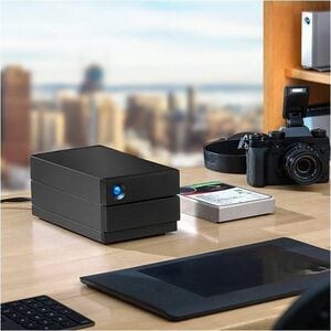 LaCie 2big STHJ60000800 2 x Total Bays DAS Storage System - 60 TB HDD - 2 x 30TB Desktop - 60 TB Supported HDD Capacity - 