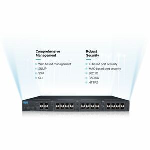 Advantech EKI-8528-4XF Ethernet Switch - Manageable - Gigabit Ethernet, 10 Gigabit Ethernet - 1000Base-X, 10GBase-X, 100Ba