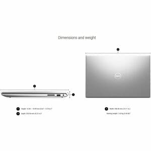 Dell 15 DC15250 39.6 cm (15.6") Notebook - Full HD - 120 Hz - Intel Core i5 13th Gen i5-1334U - 8 GB - 512 GB SSD - Intel 
