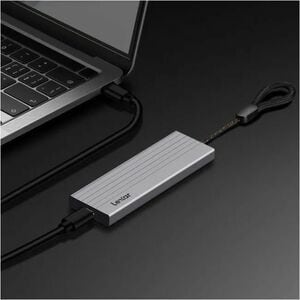 Boîtier Pour Disque Dur Lexar E6 M.2, PCI Express NVMe - USB 3.2 (Gen 2) Type C Interface hôte - 1 x SSD supporté - 2 To T