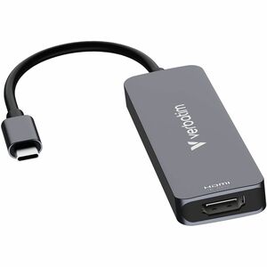 Docking station Verbatim USB Type-C - Compatibilita carica - 4K @30Hz - 3840 x 2160 - 3 x Porte USB - 2 x Porte USB Tipo-A