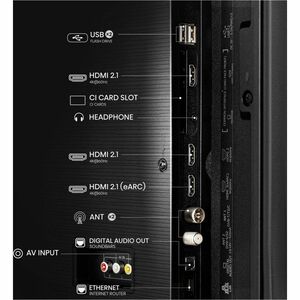 Smart LED-LCD TV Hisense E7Q 55E79Q - 139,7 cm - 4K UHDTV - High Dynamic Range (HDR) - Nero - HDR10, HLG, Dolby Vision - S