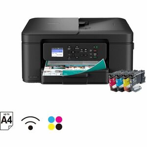 Brother DCP-J1360DW Wired & Wireless Inkjet Multifunction Printer - Colour - Black - Copier/Printer/Scanner - 1200 x 2400 