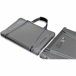 Carcaza deslizante Extreme Shell-F2 para HP Fortis ProBook X360 G11 y G10 de 11" (gris/transparente)