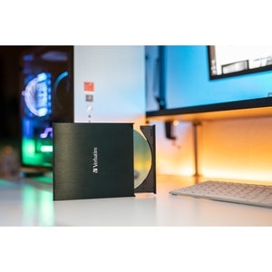 Masterizzatore DVD Verbatim - Esterno - DVD±R/±RW Supporto - 24x Scrittura CD/24x Riscrittura CD/24xSpaceLettura CD - 8x S
