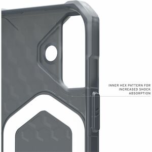 Urban Armor Gear Essential Armor iPhone 17 Case - Ash - For Apple iPhone 17 Smartphone - Hex - Ash - Drop Resistant, Impac