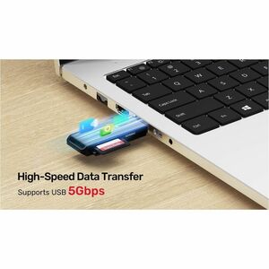 USB3.0 AM to Micro SD/SD Card Reader Black UNITEK Gift Box