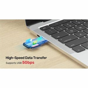 USB3.0 CM to Micro SD/SD Card Reader Black UNITEK Gift Box