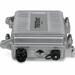 TRENDnet Industrial Outdoor 10G SFP+ to 10G PoE++ Media Converter (95W) - Network (RJ-45) - 1 x LC Ports - DuplexLC Port -