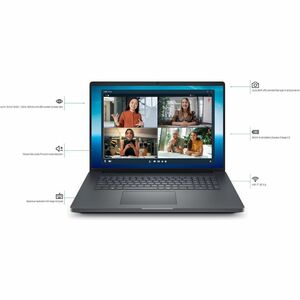 Dell Pro Max Plus MB18250 45.7 cm (18") Notebook - QHD+ - Intel Core Ultra 9 2nd Gen 285HX - 32 GB - 1 TB SSD - Hungarian 