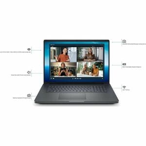 Dell Pro Max Plus MB18250 45.7 cm (18") Notebook - QHD+ - Intel Core Ultra 9 2nd Gen 285HX - 64 GB - 1 TB SSD - Hungarian 