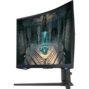 Monitor inteligente LED de juegos Samsung Odyssey G6 S32BG650EL 32" (81.3cm) Class WQHD Pantalla curva - 16:9 - Negro - 32