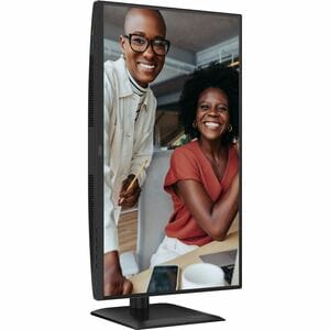 Moniteur LED AOC Q27E4U 27" Classe WQHD - Noir - 68,6 cm (27") Viewable - Technologie IPS - WLED Rétroéclairage - Résoluti