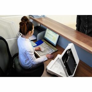 Epson WorkForce DS-1730 Flatbed/ADF Scanner - 1200 x 1200 dpi Optical - 30 ppm (Mono) - 30 ppm (Color) - Colour Scan - Dup