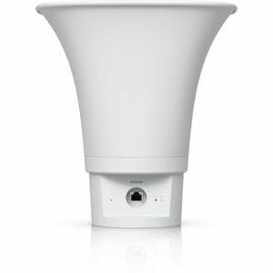 Ubiquiti AI Horn Speaker - Wired - 120 dB - Audible, Visual - Wall Mountable, Pole Mountable - White
