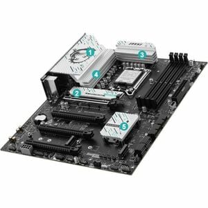 MSI B860 GAMING PLUS WIFI Gaming Desktop Motherboard - Intel B860 Chipset - Socket LGA-1851 - ATX - Core Ultra Processor S