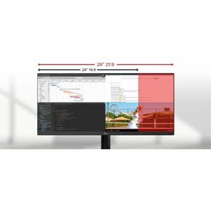 LG Ultrawide 29U511A-B 29.0" (73.7 cm) Class UW-FHD LCD Monitor - 21:9 - Black - 29" (73.7 cm) Viewable - In-plane Switchi
