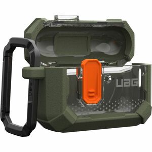 Urban Armor Gear Plasma Carrying Case Apple AirPods Pro 3 - Olive - Shock Resistant, Drop Resistant, Scratch Resistant, Sh