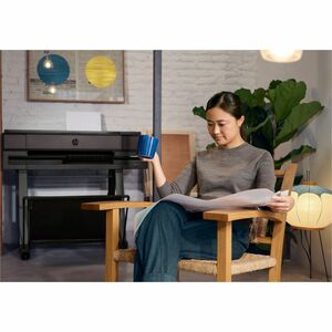 HP Designjet T870 Inkjet Large Format Printer - 24" Print Width - Color - 4 Color(s) - 21 Second Color Speed - 2400 x 1200