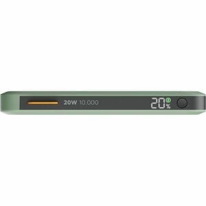 Xtorm Fuel Power Bank - Sage Green - For iPhone, Mobile Device - 1 x Type-C 18W, 1 x Type-C 20W - Lithium Polymer (Li-Poly