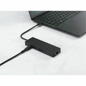 Asus DC210-8IN1-BLK USB 3.2 (Gen 2) Type C Docking Station for Notebook - Charging Capability - Memory Card Reader - SD - 