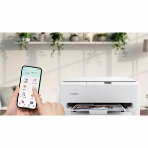 Canon PIXMA TS6550i Wired & Wireless Inkjet Multifunction Printer - Colour - Copier/Printer/Scanner - 1200 x 1200 dpi Prin