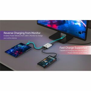 USB-C Bidirectional Switch Supports 4K@144Hz Video 10Gbps Data Transfer and 100W Power Delivery