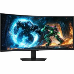 Samsung Odyssey G7 S40FG750EU 40 Zoll Klasse 5K2K WUHD Gekrümmter Bildschirm Gaming-LCD-Monitor - 21:9 Format - Schwarz - 