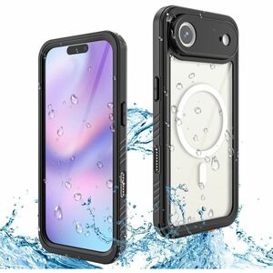 4smarts Stark Robust Tasche für 16,8 cm (6,6 Zoll) Apple iPhone 17 Air Smartphone - Transparent, Schwarz - Gummi, Polycarb