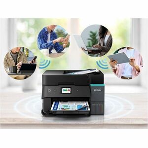 Epson L6390 Wired & Wireless EcoTank Inkjet Multifunction Printer - Colour - Copier/Fax/Printer/Scanner - 4800 x 1200 dpi 