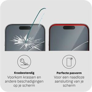 Just in Case Tempered Glass Screen Protector for Apple iPhone 16 Pro, iPhone 17 Pro, iPhone 17 - Transparent - 1 Pack - Fo