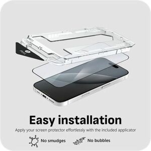 Just in Case Tempered Glass Screen Protector for Apple iPhone 17 Air, iPhone Air - Transparent - 1 Pack - For OLED iPhone 