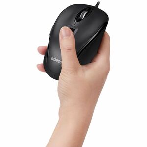Adesso iMouse F1 Mouse - USB - Optical - TAA Compliant - Cable - 1200 dpi