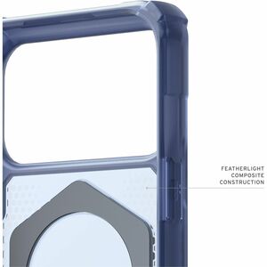 Urban Armor Gear Plasma XTE iPhone 17 Pro Max Case - Cloud Blue - For Apple iPhone 17 Pro Max Smartphone - Cloud Blue - Cr