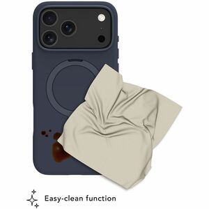 dbramante1928 ApS Roskilde Case for Apple iPhone 17 Pro Max Smartphone - Deep Water - Soft-touch - Scratch Resistant, Stai