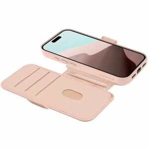 dbramante1928 ApS Lynge Carrying Case (Wallet) Apple iPhone 17 Pro Smartphone - Pink Sand - Stain Resistant - Plastic, Lea