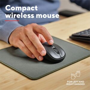 Trust Ody II Keyboard & Mouse - Spanish - USB 3.0 Membrane Wireless RF 2.40 GHz Keyboard - Keyboard/Keypad Color: Black - 